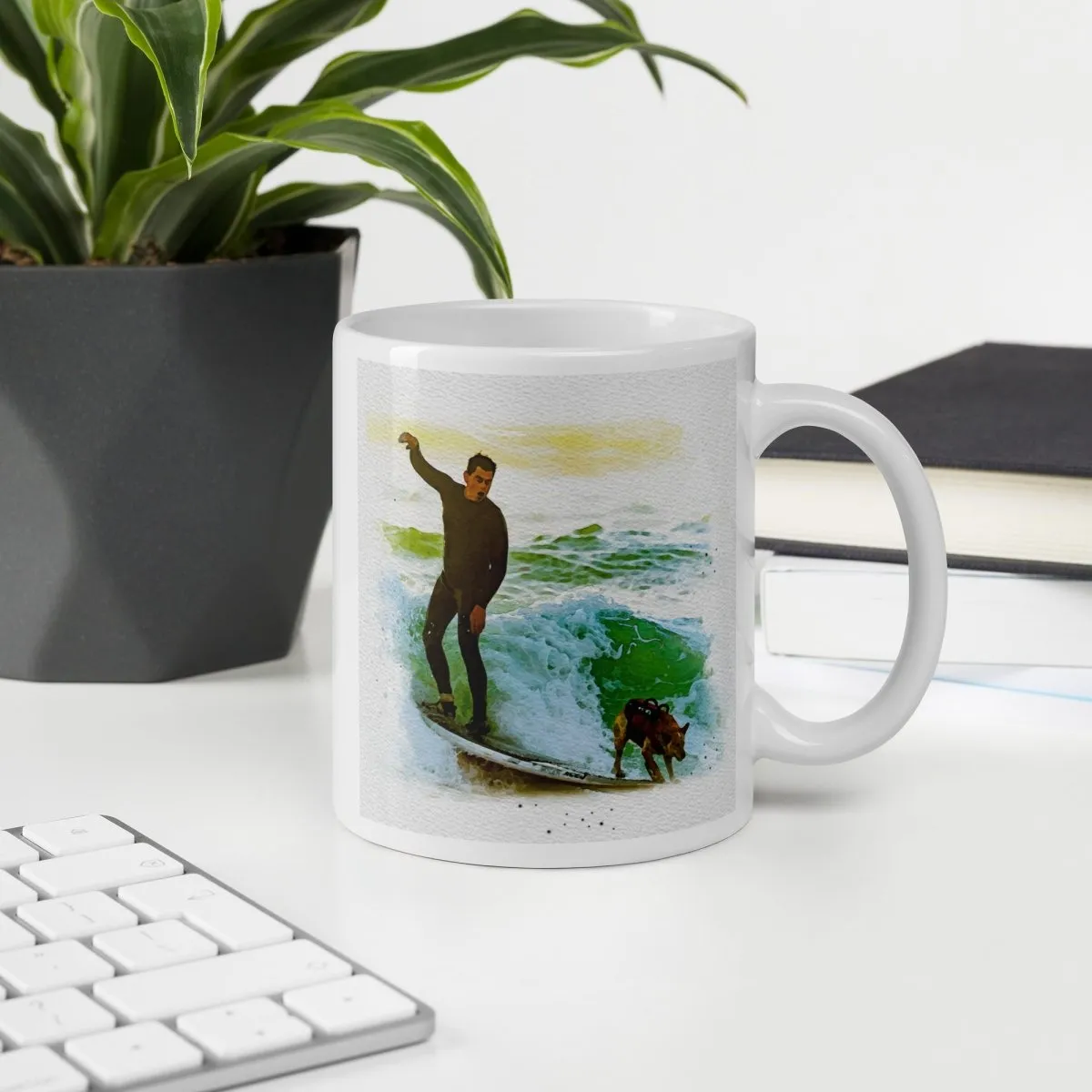 Surf Dog Mug