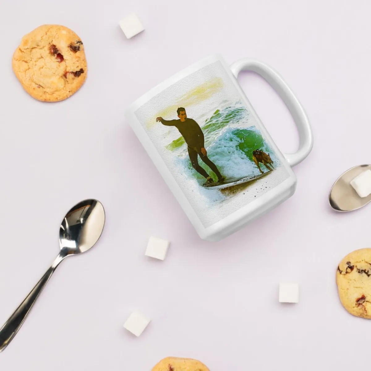 Surf Dog Mug