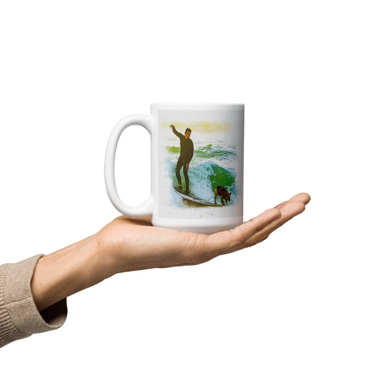 Surf Dog Mug