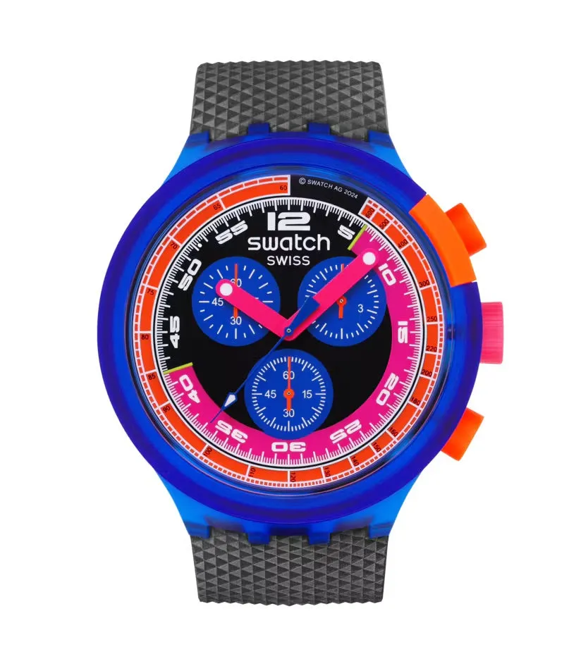 Swatch Neon Party to the Max Originals Big Bold Chrono 47mm SB06N102