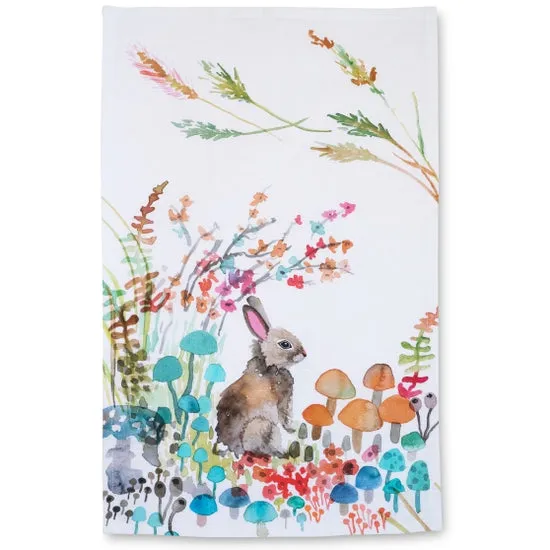 Tea Towel - Woodland Bunny