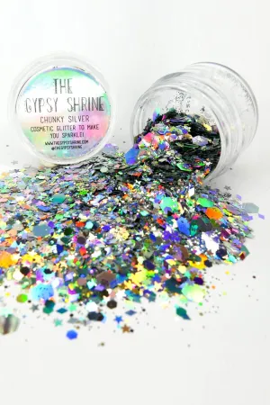 The Gypsy Shrine Chunky Silver Glitter