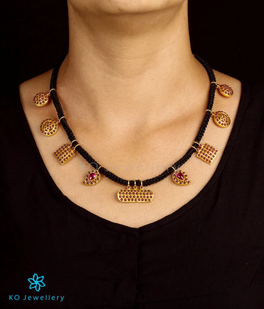 The Yajvan Silver Antique Necklace