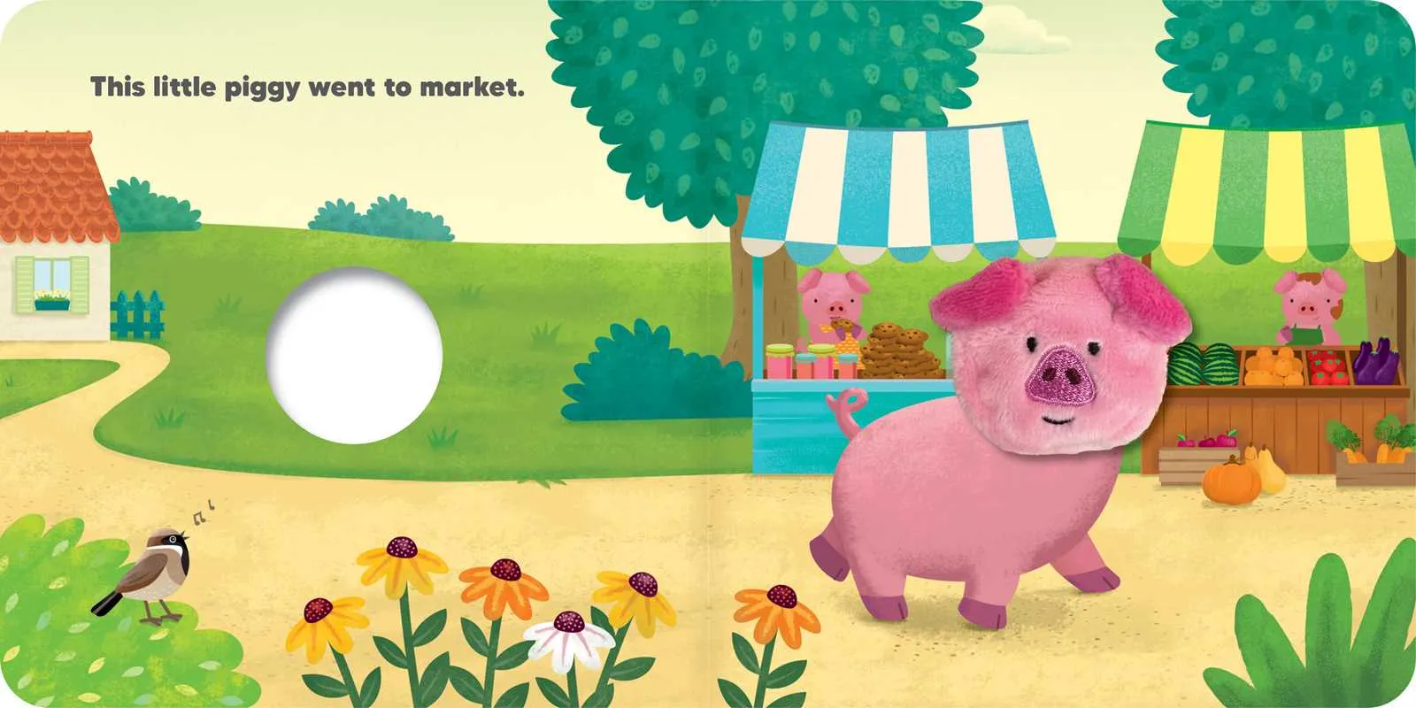 This Little Piggy: Finger Puppet Book