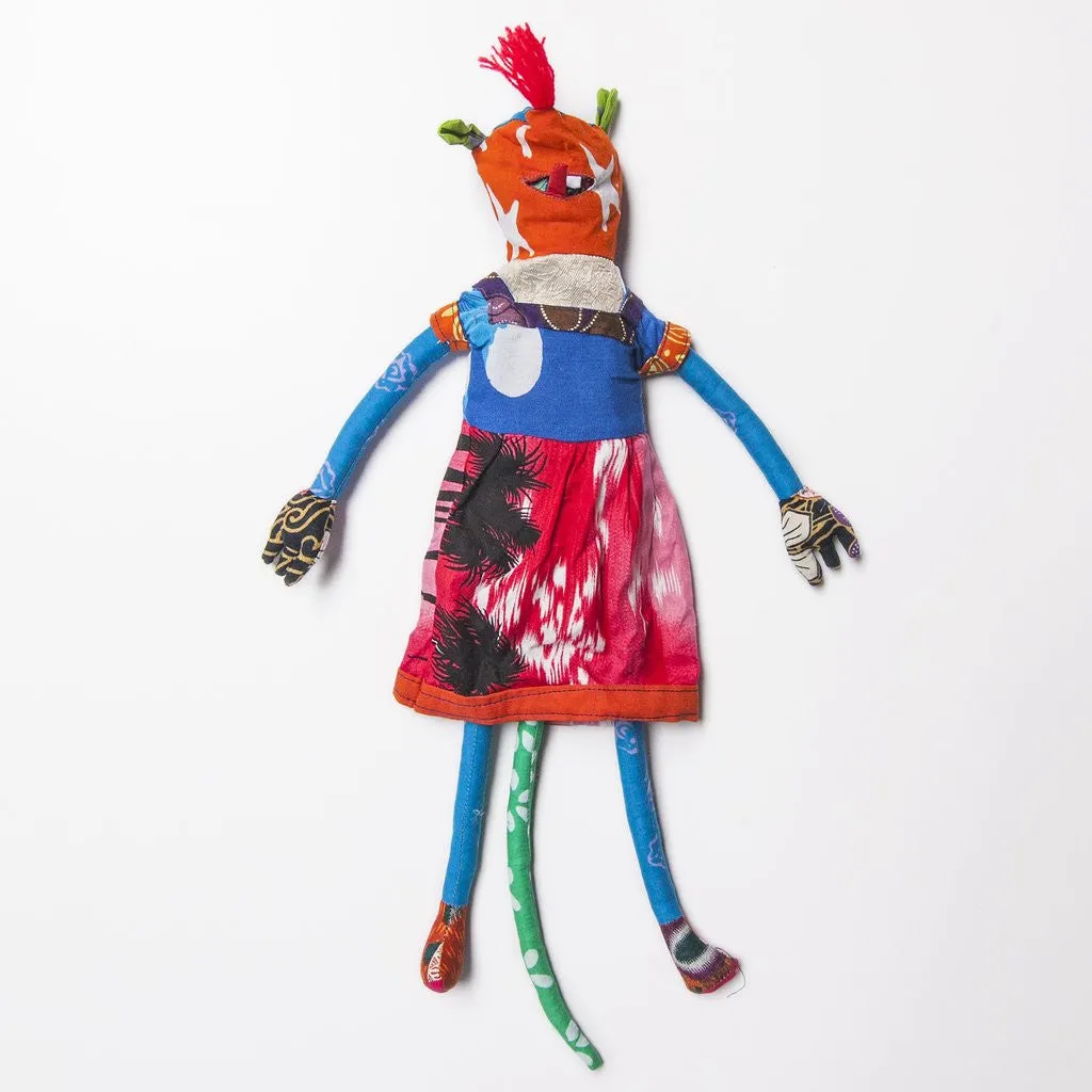 Trio of Bali Bag Dolls - dolls that transform into shoulder bag