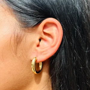 Tube Hoop Earrings