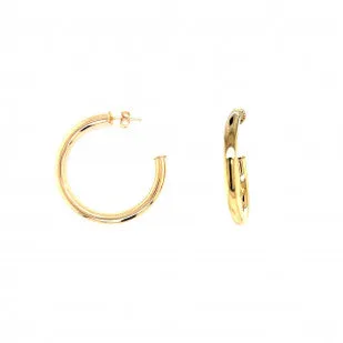 Tube Hoop Earrings
