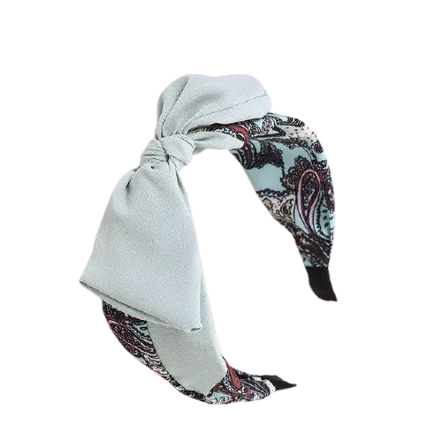 Turquoise Bandana Headband