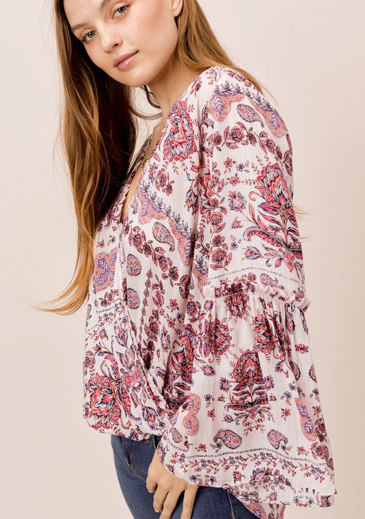 Valerie Bell Sleeve Top
