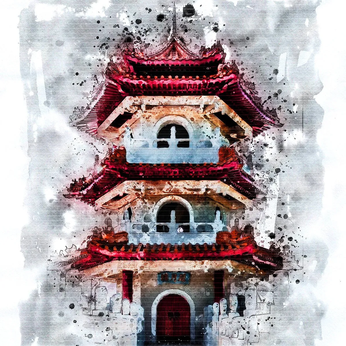 Water Ink Photoshop Action