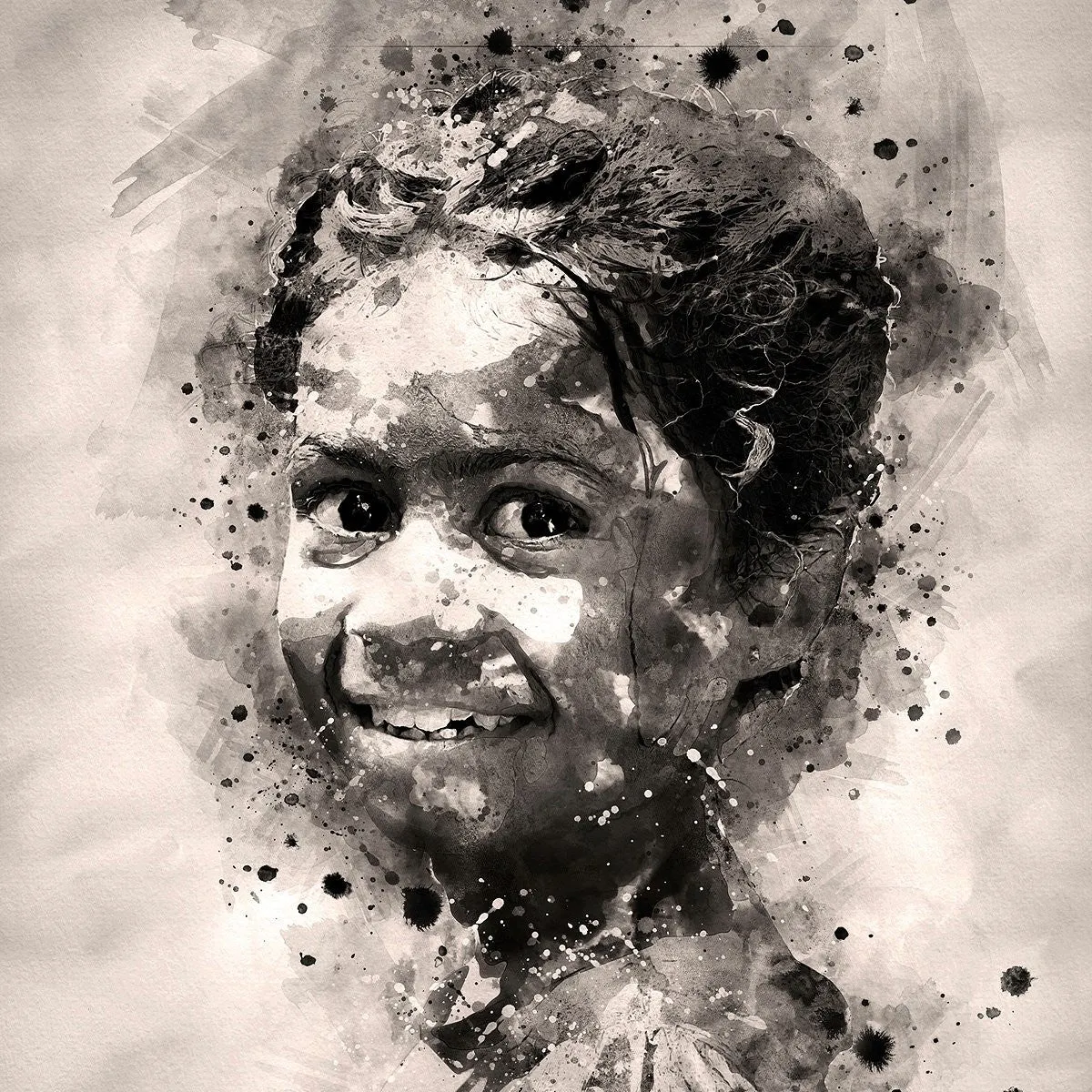 Water Ink Photoshop Action