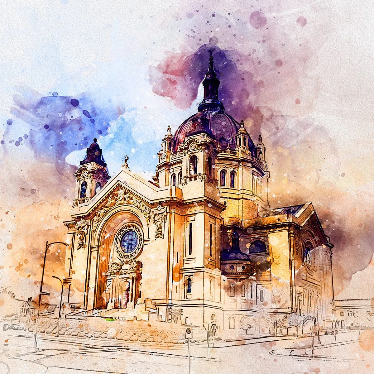 Watercolor 2 Artist Photoshop Action