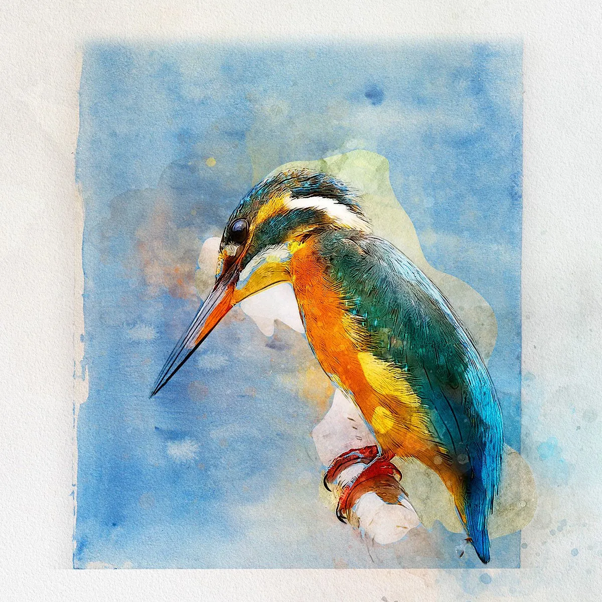 Watercolor 2 Artist Photoshop Action
