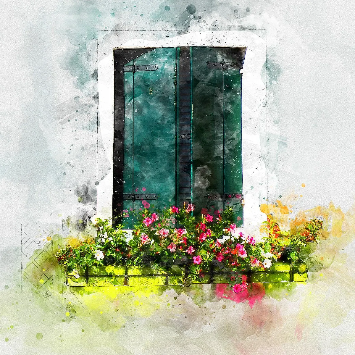 Watercolor 2 Artist Photoshop Action