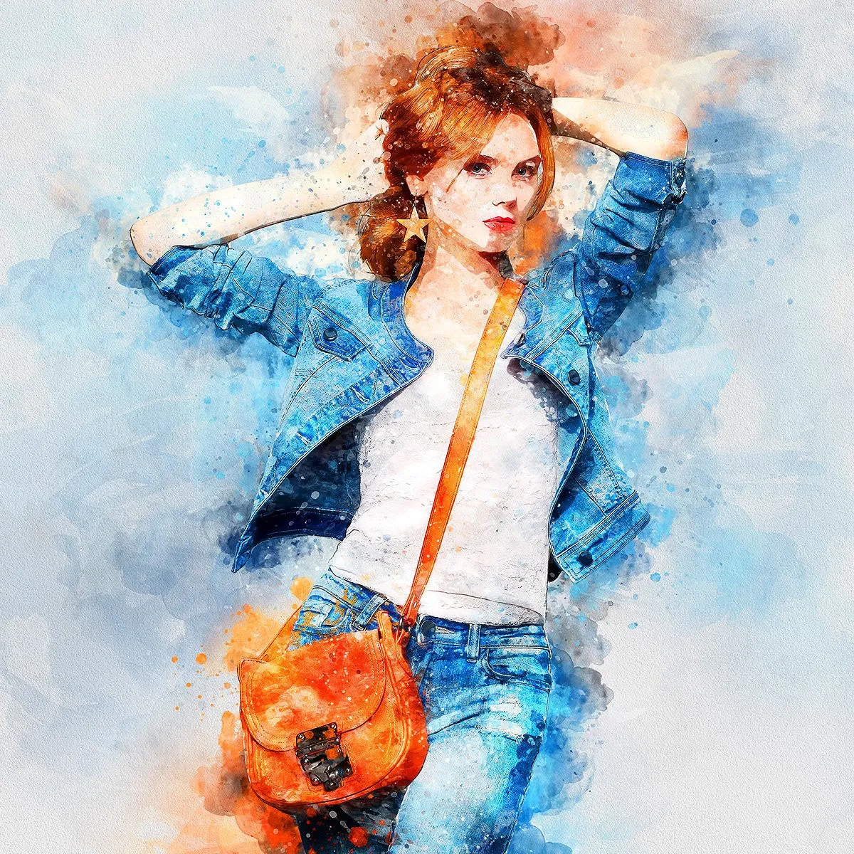 Watercolor 2 Artist Photoshop Action