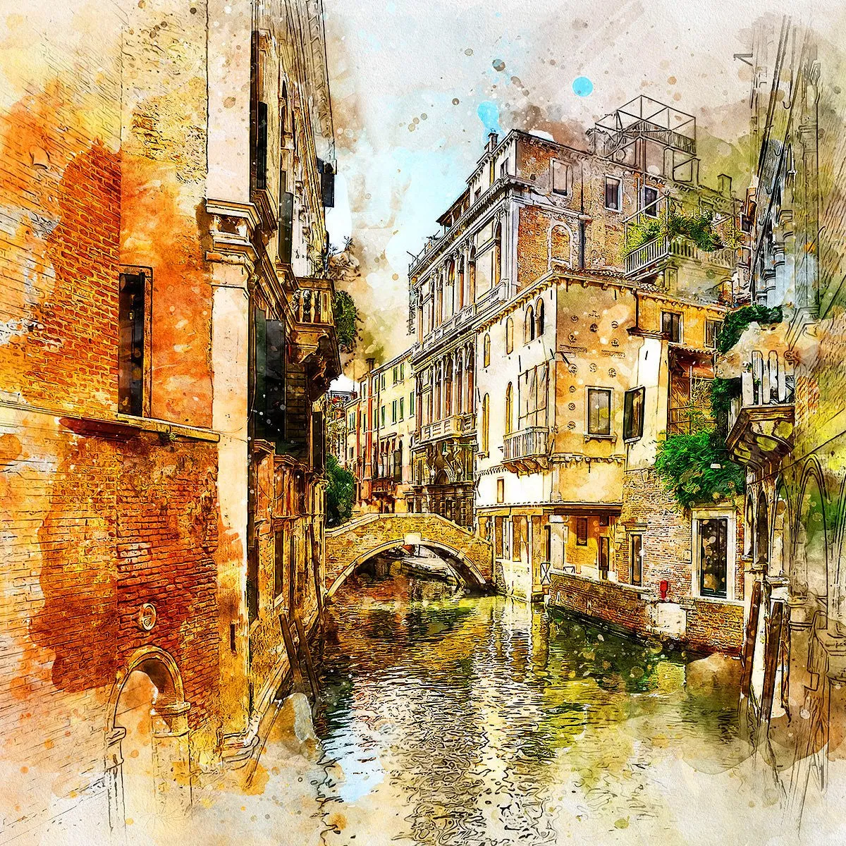 Watercolor 2 Artist Photoshop Action