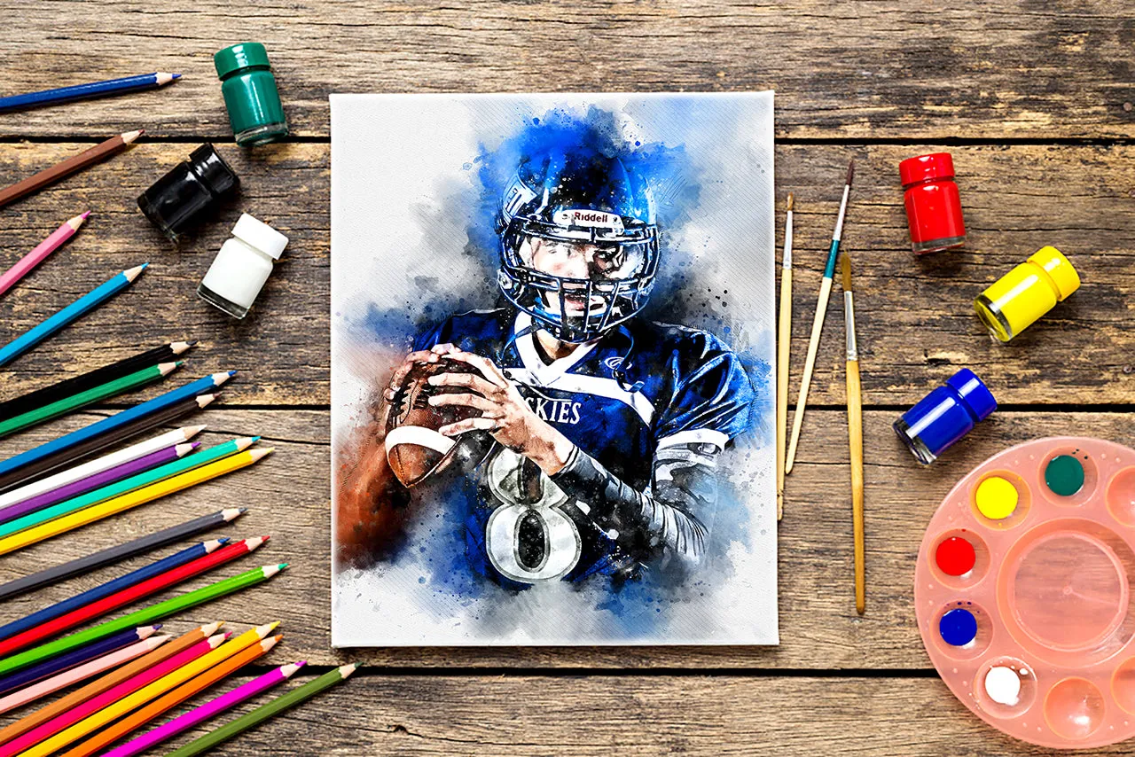 Watercolor Photoshop Action