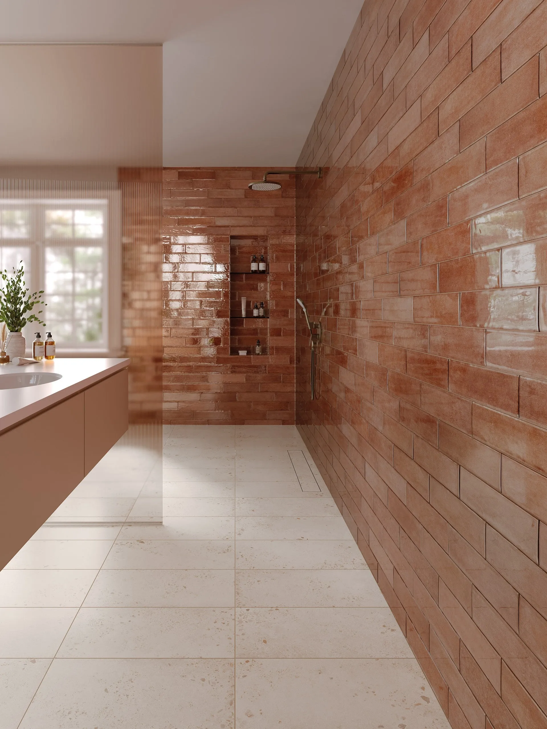 WATERCOLOR SANDBANK Porcelain Tile