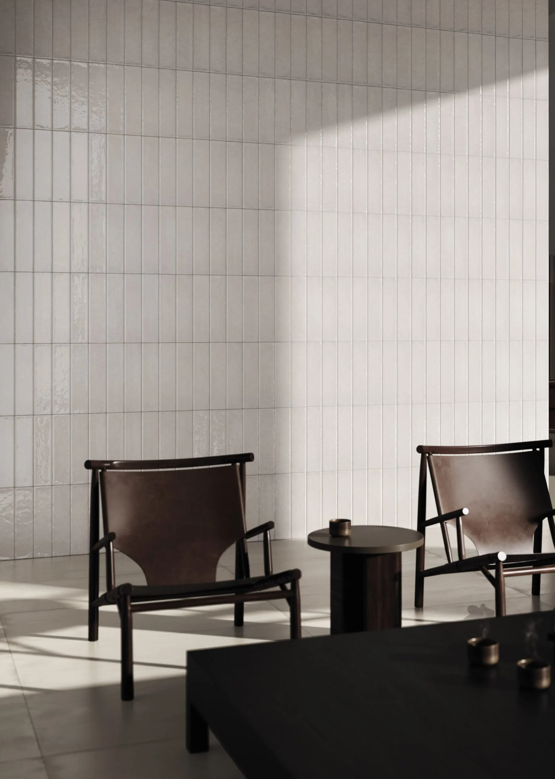 WATERCOLOR SNOWLAND Porcelain Tile