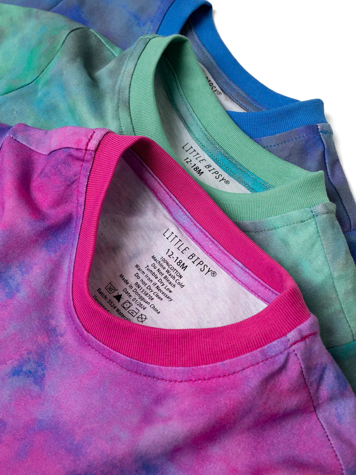 Watercolor Tee - Pink