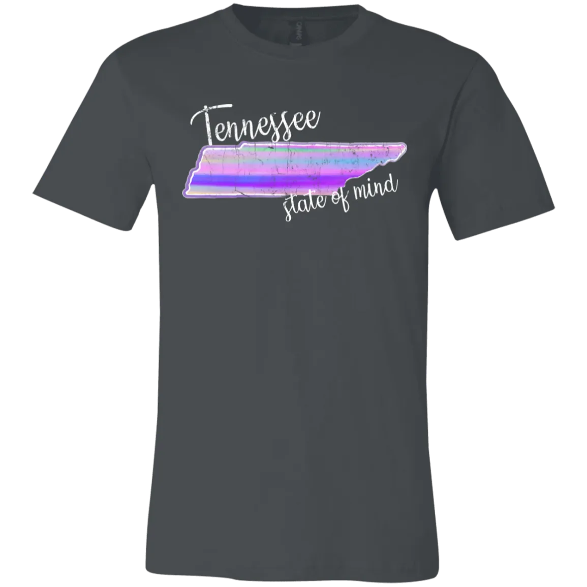 Watercolor Tennessee State of Mind Bella Canvas Tee – Soft, Stylish, and Full of State Pride