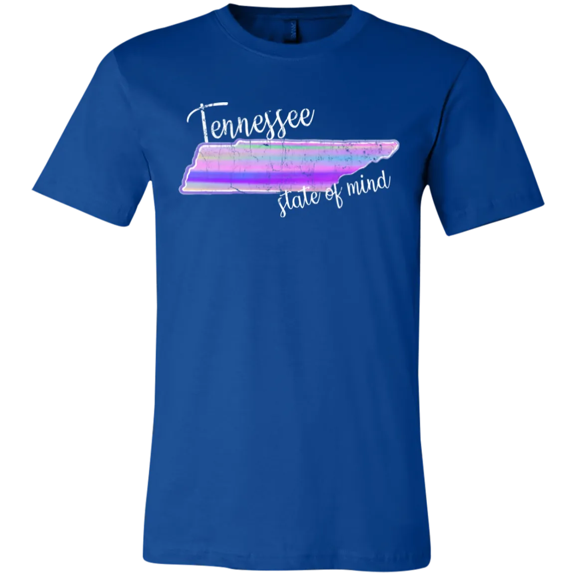 Watercolor Tennessee State of Mind Bella Canvas Tee – Soft, Stylish, and Full of State Pride
