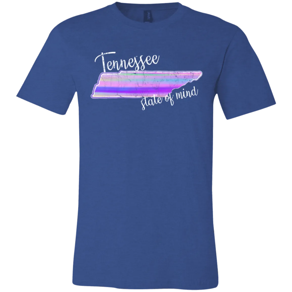 Watercolor Tennessee State of Mind Bella Canvas Tee – Soft, Stylish, and Full of State Pride