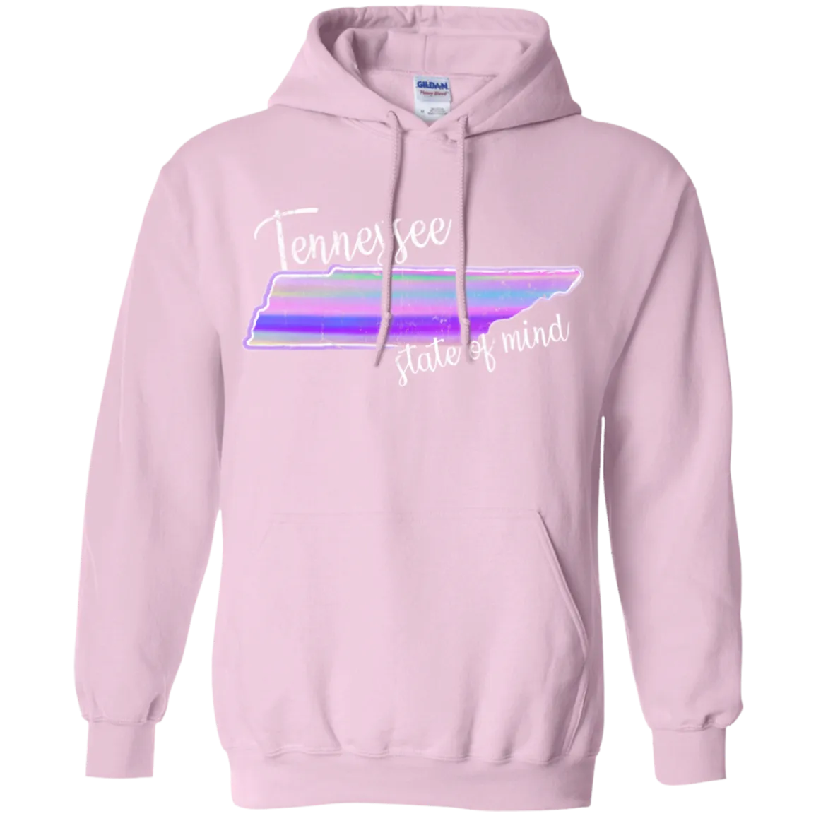 Watercolor Tennessee State of Mind Hoodie – Cozy, Artistic, and Southern Through and Through