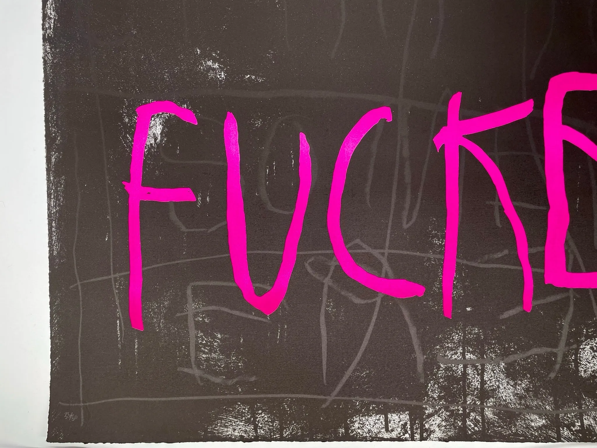 We Are All Fucked (Yellow/Pink)