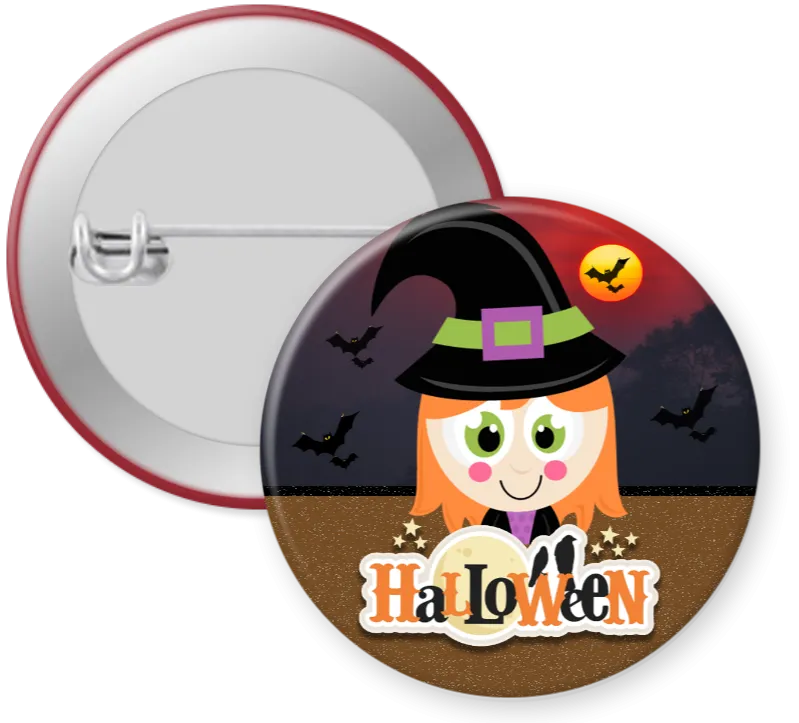Witch Halloween Button Sets