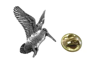 Woodcock Bird Lapel Pin