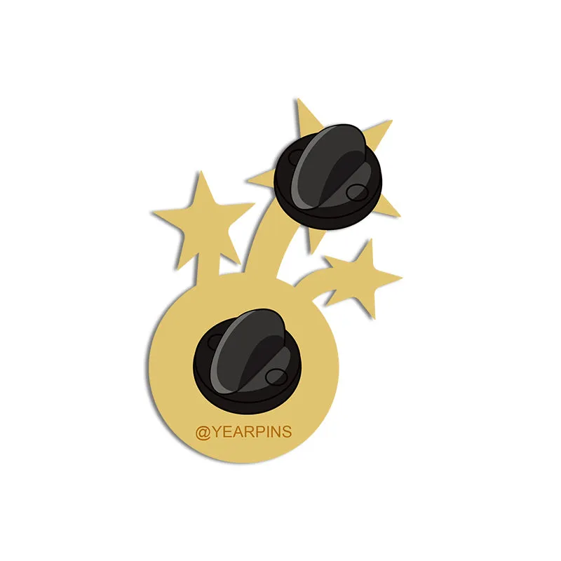 Years of Service Pins with Custom Years