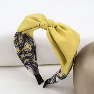 Yellow Bandana Headband