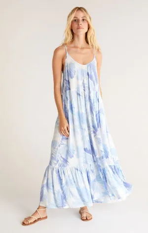 Z Supply Lido Watercolor Leaf Dress