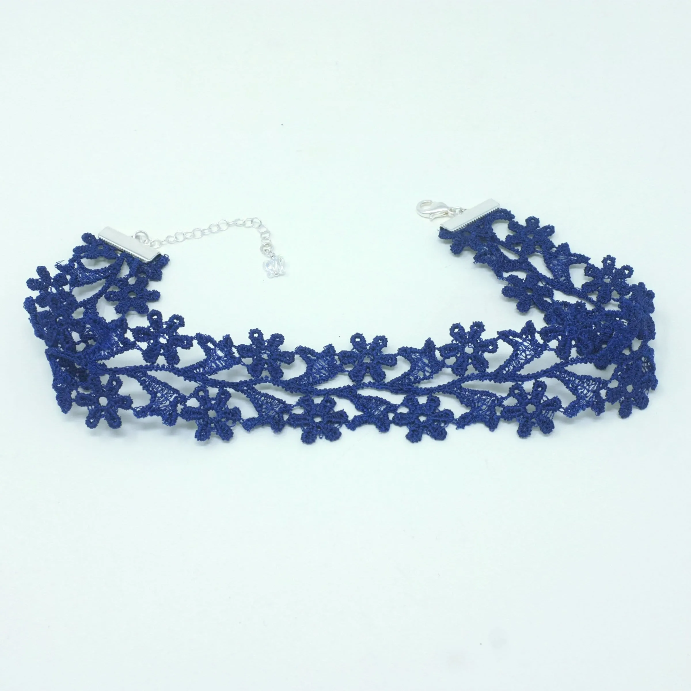 Zara Royal Blue Wide Choker